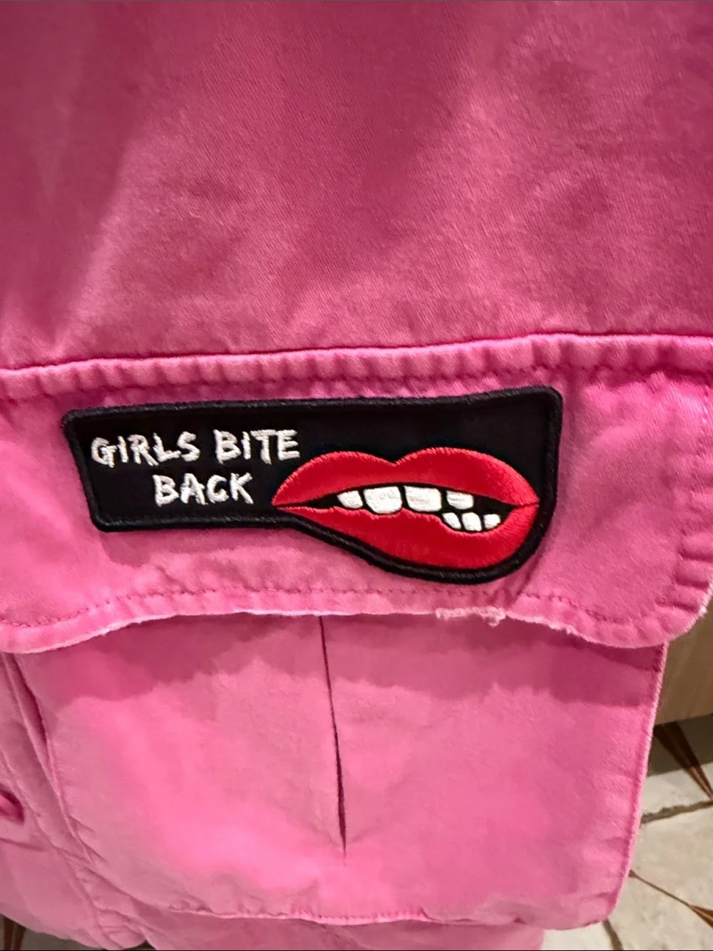 BSB Jeans Pink Utility Jacket